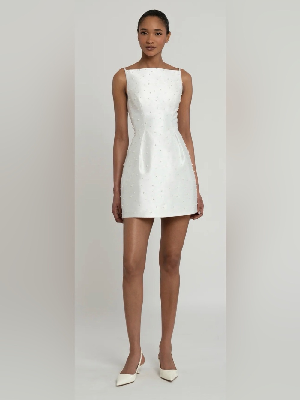Jenny Yoo Hannah Little White Dress - Picture 2 of 11